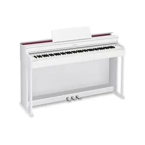Piano Digital Casio AP470 CELVIANO 88 Teclas De Marfil Acción Martillo USB Color Blanco