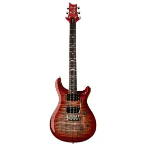 Guitarra Electrica SE Custom 24 Con Funda Color Charcoal Cherry Burst