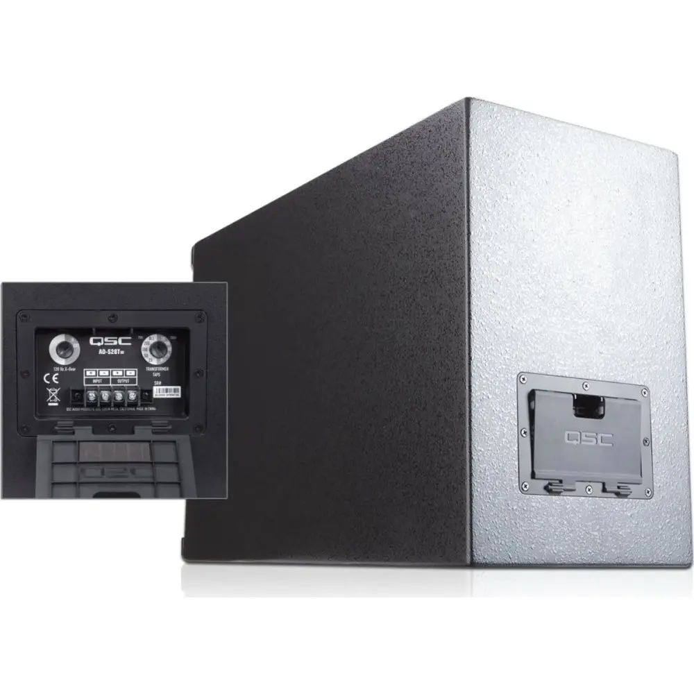 Bafle Satelite Subwoofer 8" 250w 8 Ohms Qsc AD-S28Tw-BK