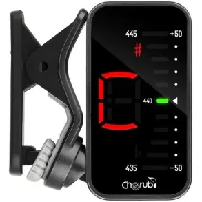 Afinador Cherub Wst-551c Recargable Y Digital De Pinza
