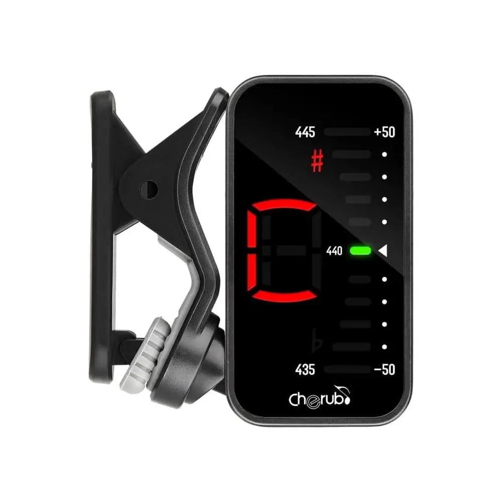 Afinador Cherub Wst-551c Recargable Y Digital De Pinza