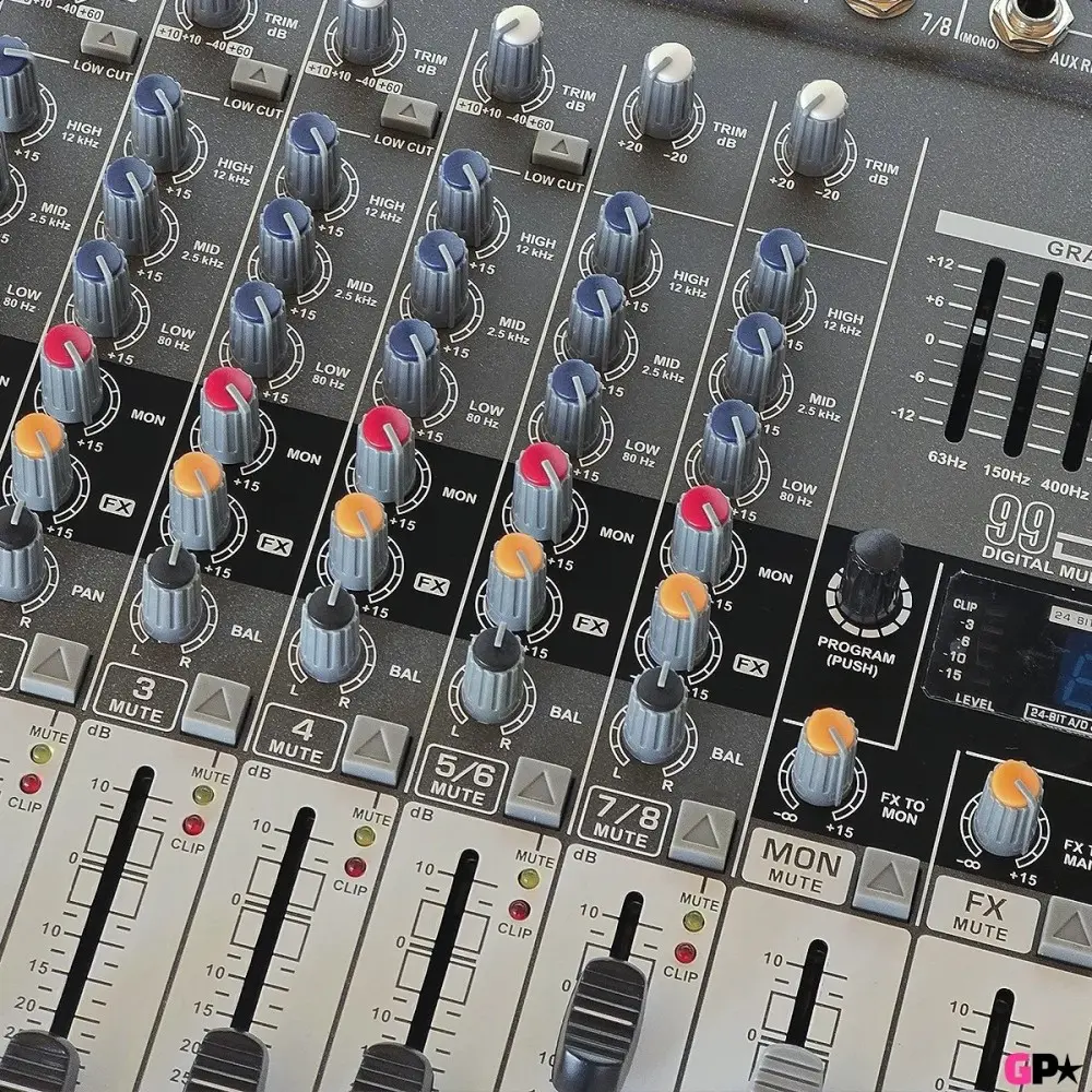 Mixer 8 Canales con Bluetooth Ross EX-8U
