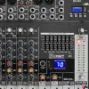 Mixer 8 Canales con Bluetooth Ross EX-8U