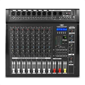 Mixer Potenciada 8 Canales Ross DX-8