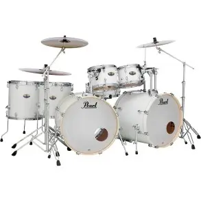Bateria Pearl Decade Maple 7 Cuerpos Doble Bombo 22