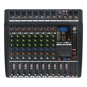Mixer 8 Canales con Bluetooth Ross ES-8U