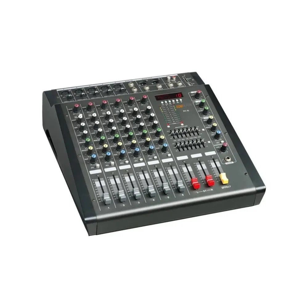 Mixer Potenciada 6 Canales Ross DX-6L