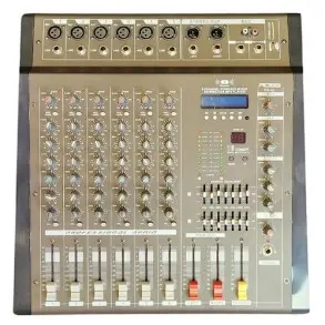 Mixer Potenciada 6 Canales Ross DX-6L