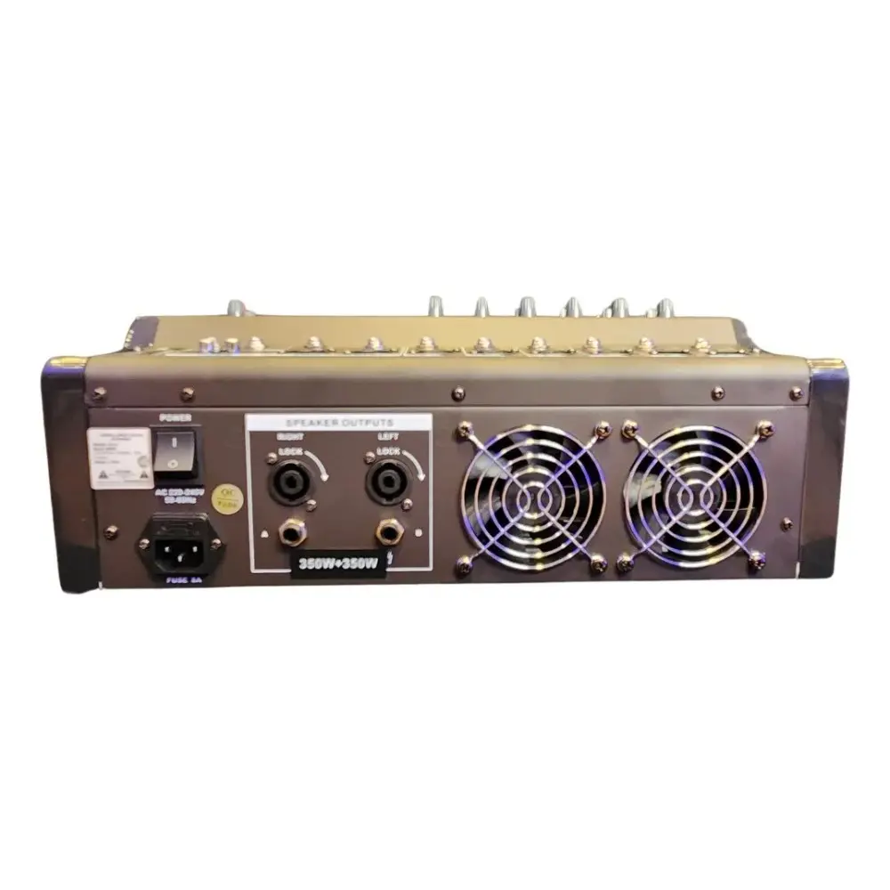 Mixer Potenciada 6 Canales Ross DX-6L