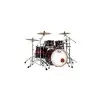 Bateria Profesional Series 4 Cuerpos Bombo 22 Pearl Red Burst Stripe