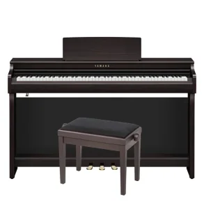 Piano Digital Con Mueble y Banqueta Marron Yamaha CLP835R Clavinova Bluetooth