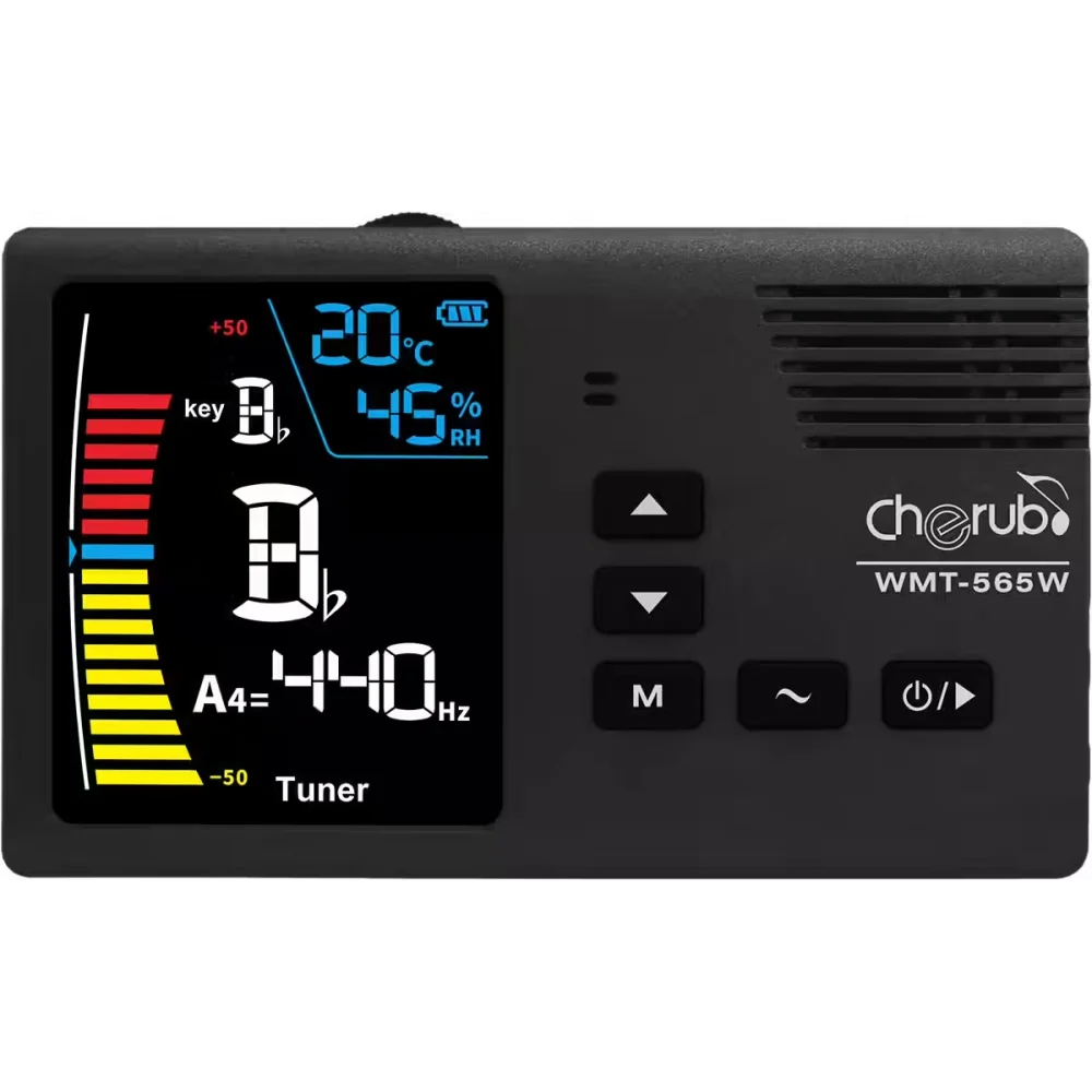 Afinador Recargable Cromatico Para Vientos Cherub WMT-565W