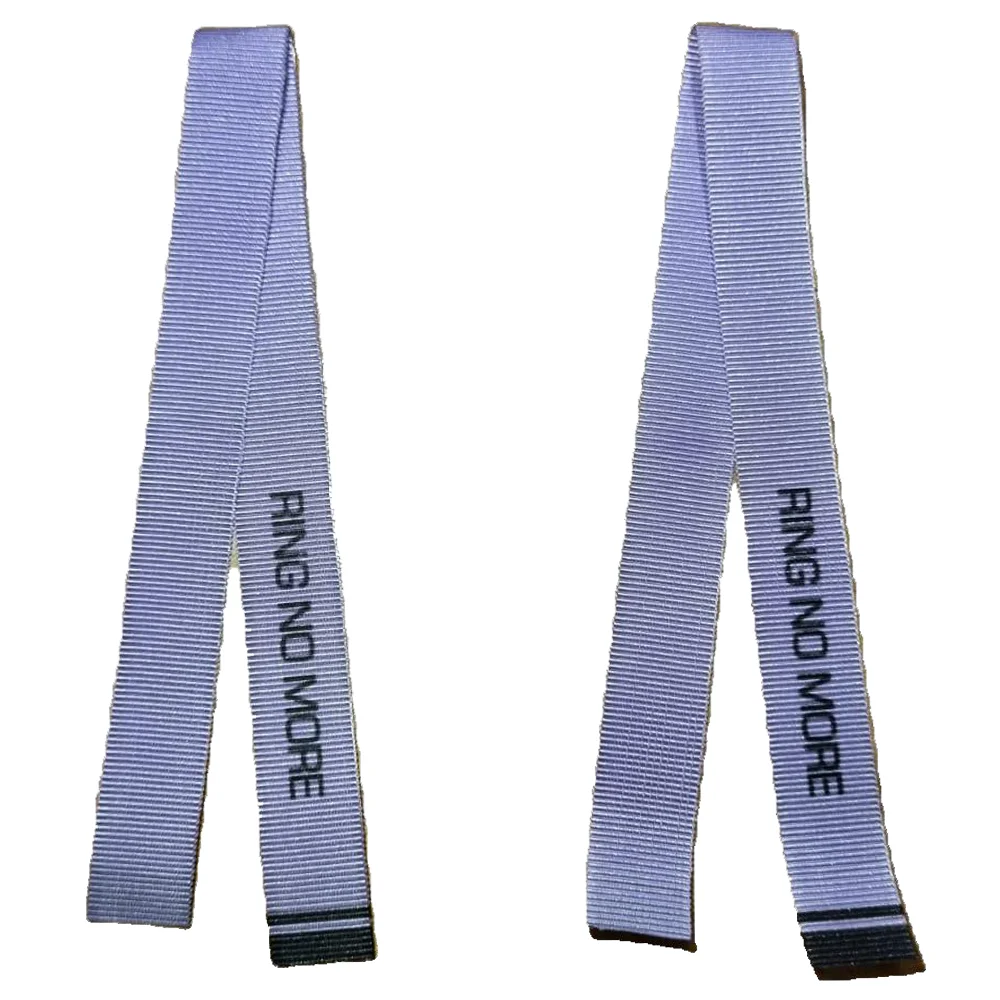 Ring No More Cinta Strap Para Tira Bordona De Redoblante Lila