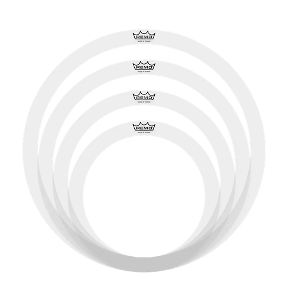 Remo SET DAMPER QUITA ARMONICO aros 10", 12", 14" y 16" para Parches