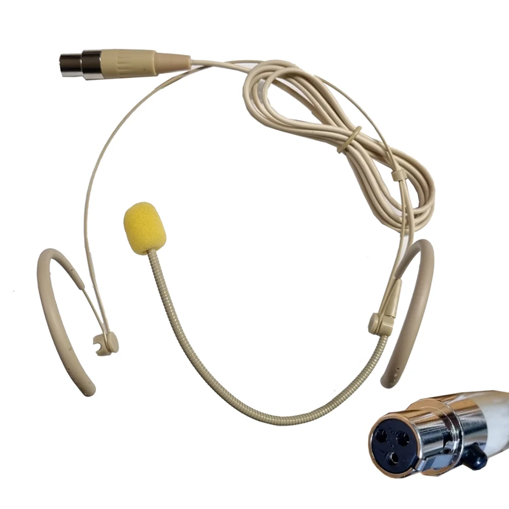 Ross Microfono HM-01B de Vincha Dinamica Color Piel P3
