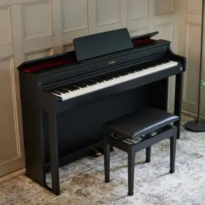 Piano Digital 88 Teclas Celviano Negro Casio AP-300BK