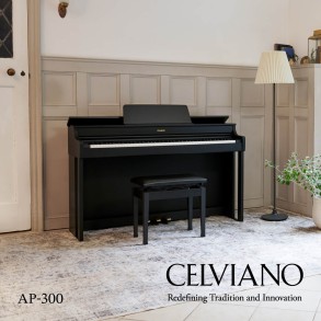 Piano Digital 88 Teclas Celviano Negro Casio AP-300BK