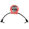 Cable Western Interpedal Plug Mono Angular 90° A Angular 90º Flat Face 20 Cm