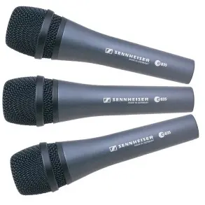 Pack Microfonos Sennheiser 3-PACK E 835