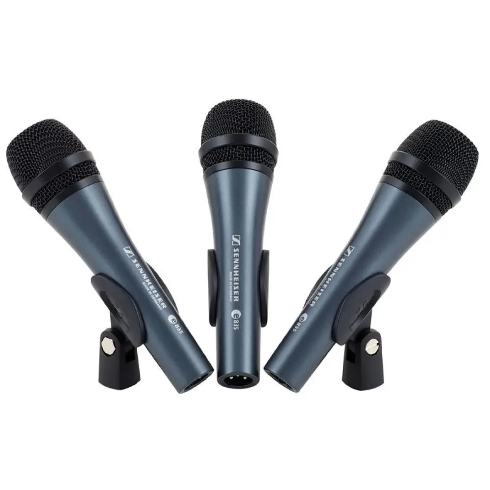 Pack Microfonos Sennheiser 3-PACK E 835
