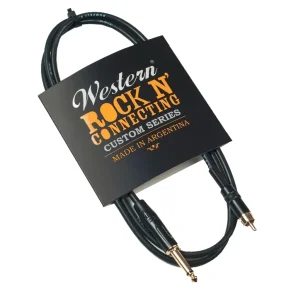 Cable Western Plug RCA - Plug Mono 1/4. 3 metros RCAP30