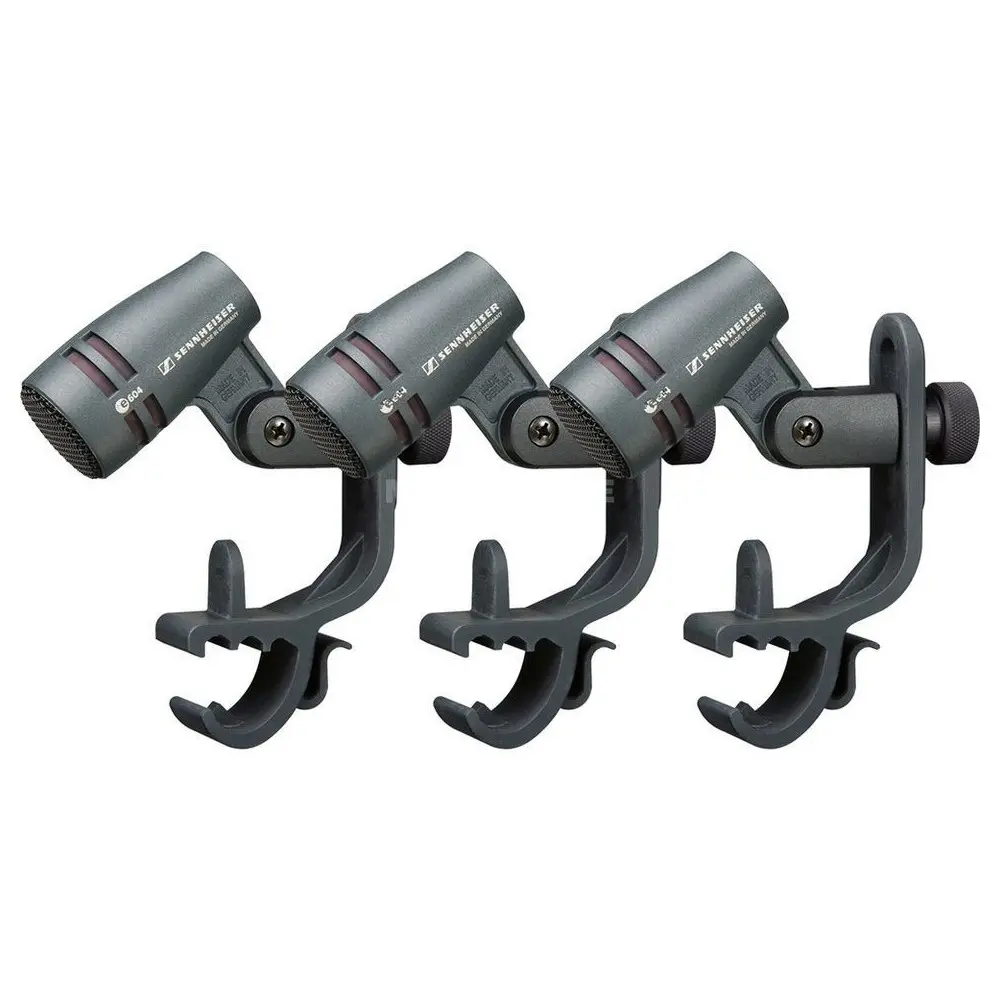 Pack Microfonos Sennheiser 3PACK E604