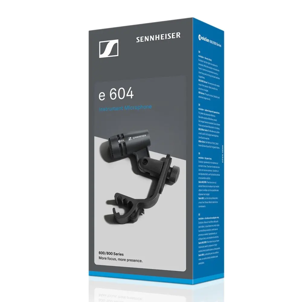 Pack Microfonos Sennheiser 3PACK E604