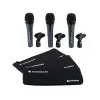 Pack Microfonos Sennheiser 3-PACK E835-S