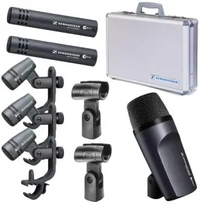 Kit Microfonos de Bateria Sennheiser E 600 SERIES DRUM CASE