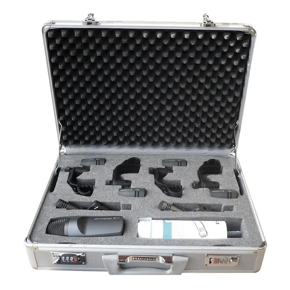 Kit Microfonos de Bateria Sennheiser E 600 SERIES DRUM CASE