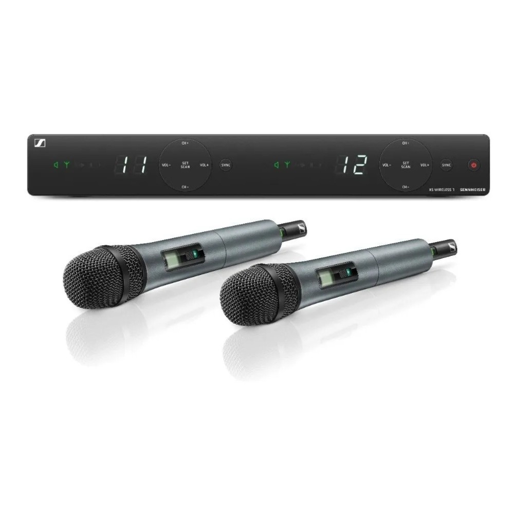 Sistema Microfono Inalambrico Doble Sennheiser XSW 1-825 DUAL-A