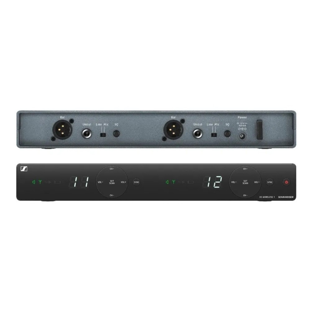 Sistema Microfono Inalambrico Doble Sennheiser XSW 1-825 DUAL-A