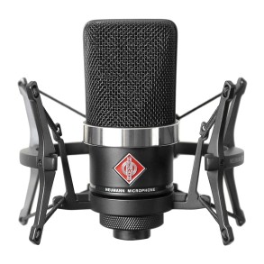 Microfono de Estudio Condenser Neumman TLM 102 BK STUDIO SET