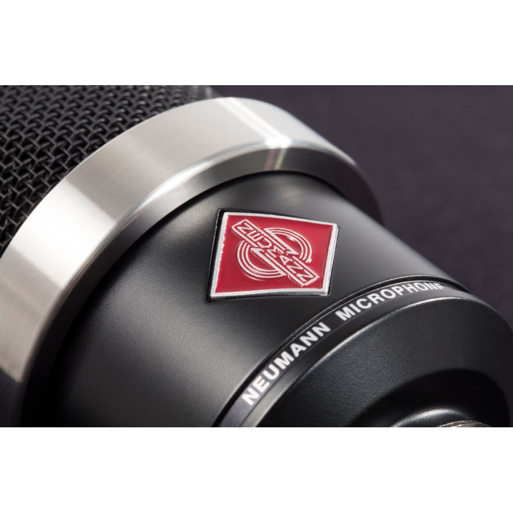Microfono de Estudio Condenser Neumman TLM 102 BK STUDIO SET