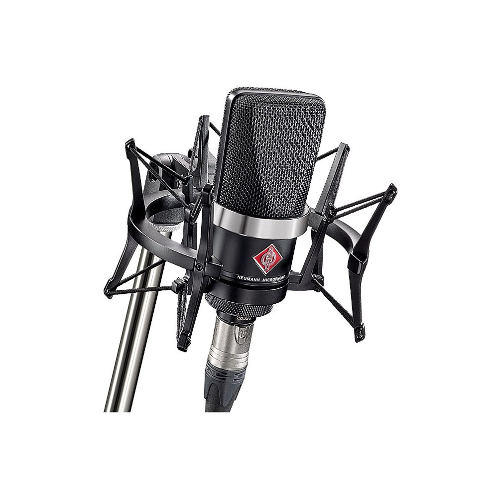 Microfono de Estudio Condenser Neumman TLM 102 BK STUDIO SET