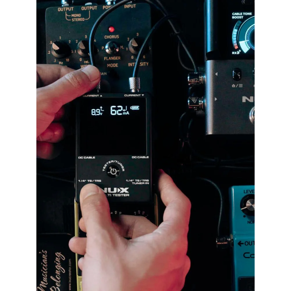 Pedal Tester Afinador Cable Nux NMT-1