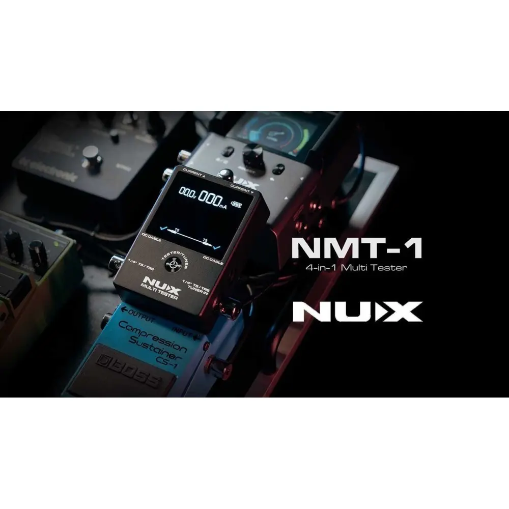 Pedal Tester Afinador Cable Nux NMT-1
