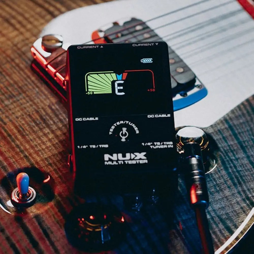 Pedal Tester Afinador Cable Nux NMT-1