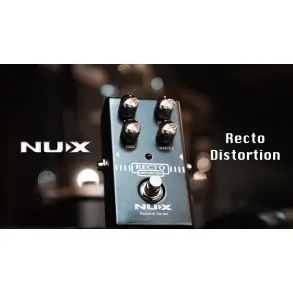 Pedal de Efecto Distortion Nux NRO-4