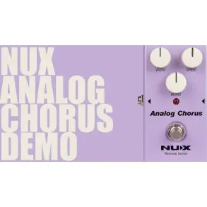 Pedal de Efecto Analog Chorus Nux NRC-1