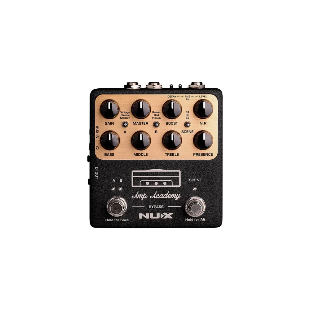 Pedal de Efecto Simulador Valvulas Nux NGS-6