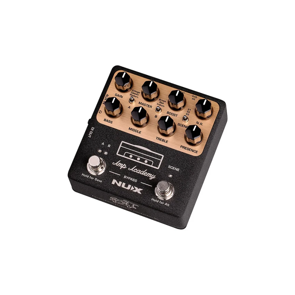 Pedal de Efecto Simulador Valvulas Nux NGS-6