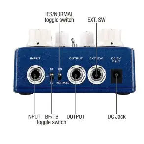Pedal de Efecto Dual Overdrive Nux NDO-6