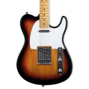 Guitarra Electrica Telecaster Sunburst Tagima TW-55 SB LF WH