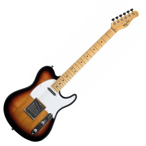 Guitarra Electrica Telecaster Sunburst Tagima TW-55 SB LF WH