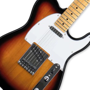 Guitarra Electrica Telecaster Sunburst Tagima TW-55 SB LF WH