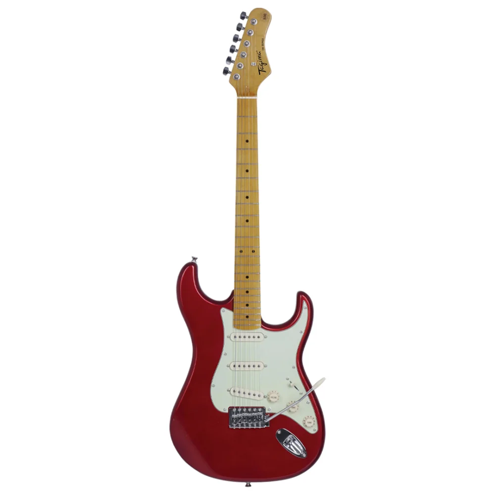 Guitarra Electrica Stratocaster Roja Tagima TG-530 MR LF AWH