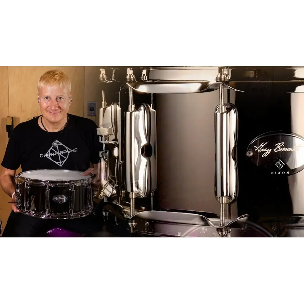 Redoblante DIXON 14"x6.5" SIGNATURE GREGG BISSONETTE