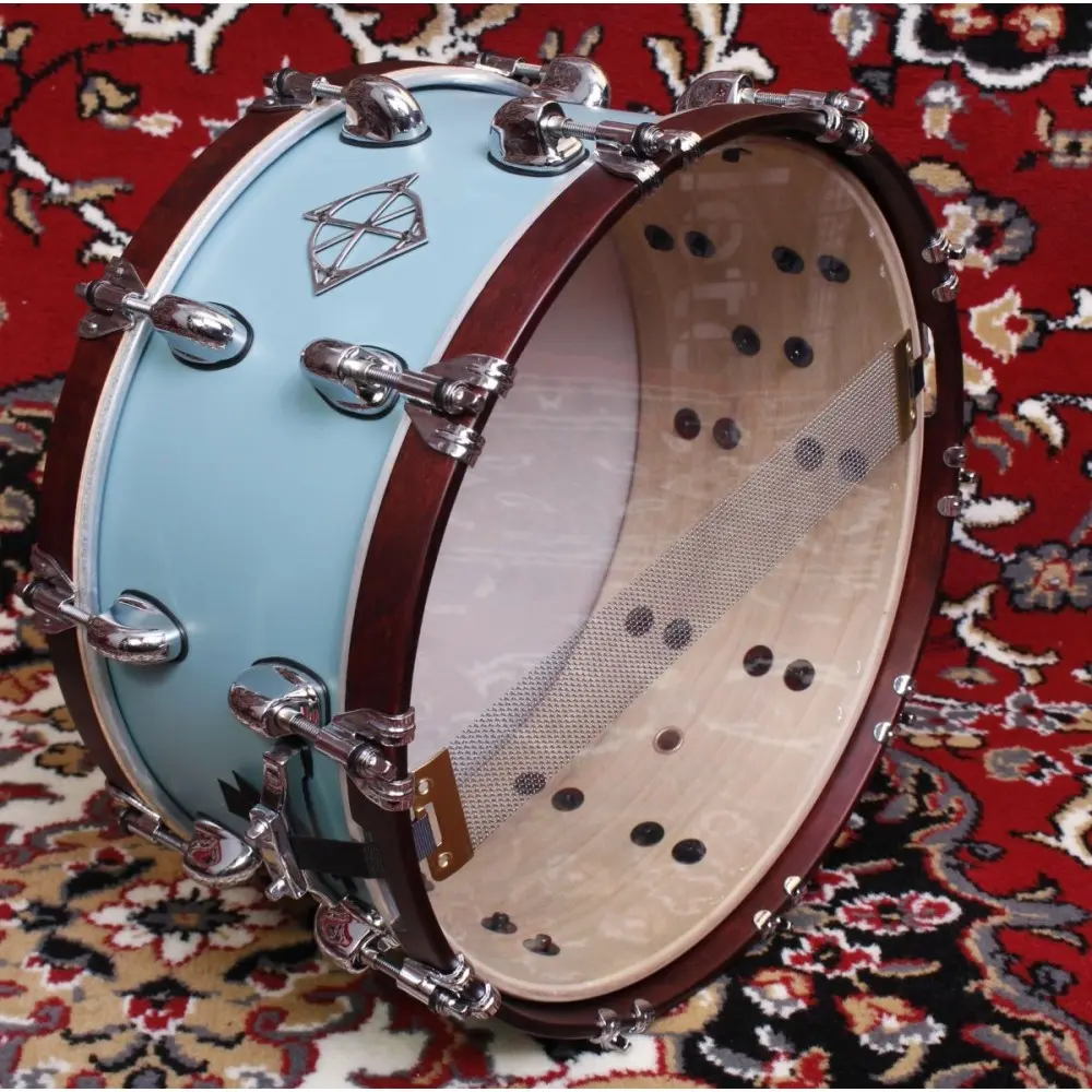 Redoblante Arce DIXON 14"x6.5" CORNERSTONE QUETZAL BLUE