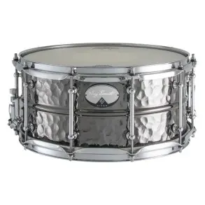 Redoblante DIXON 14"x6.5" BRASS SIGNATURE GREGG BISSONETTE-BLACK NICKLE PLATED